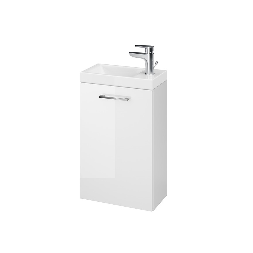Cersanit K32-001-BOX - Lavabo da appoggio/a parete COMO 22x40 cm in ceramica/bianco lucido