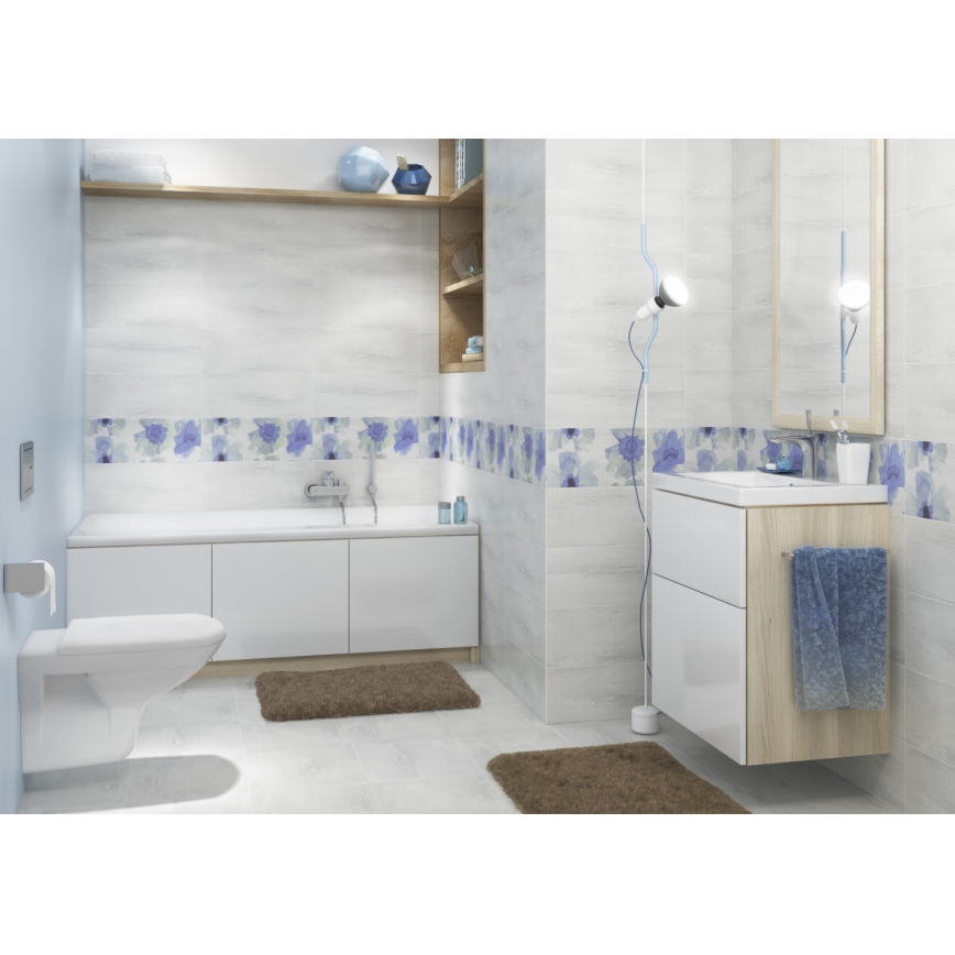Cersanit K32-002-BOX - Lavabo da incasso COMO 40x50 cm ceramica/bianco lucido