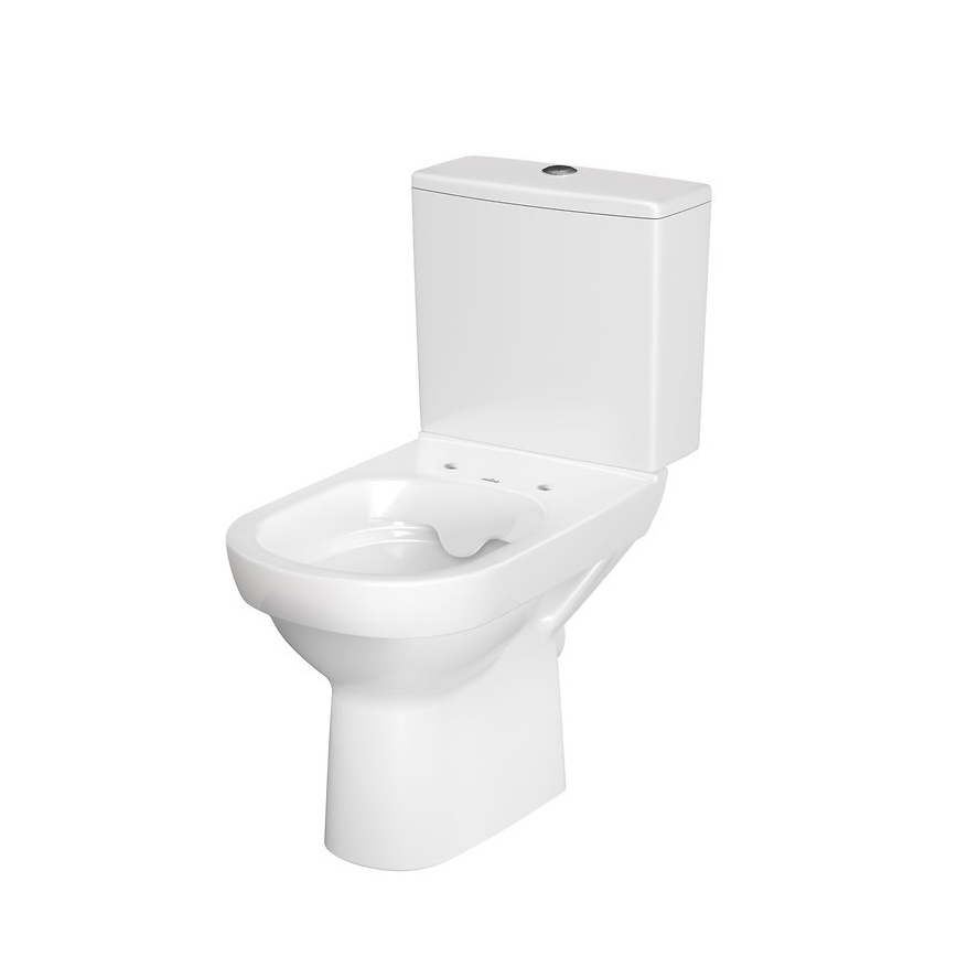 Cersanit K35-037 - Stand-WC mit Sitz CITY Keramik/Weiß