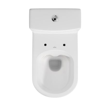 Cersanit K35-037 - Stand-WC mit Sitz CITY Keramik/Weiß