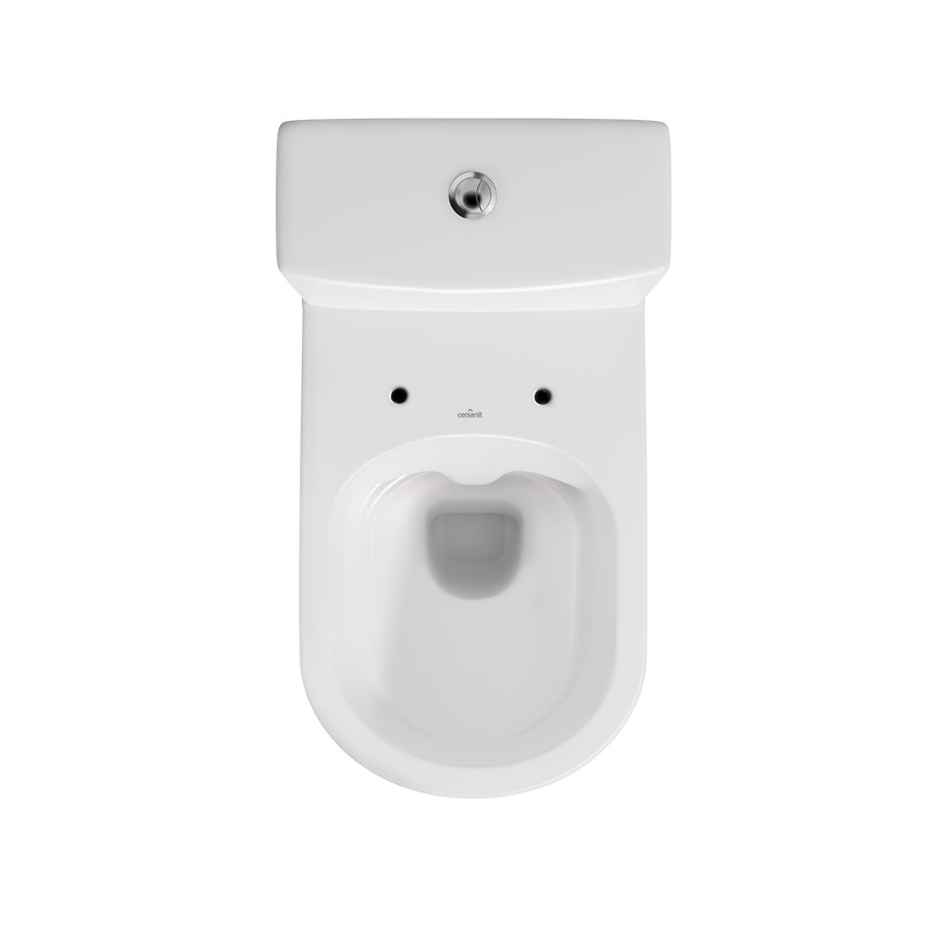 Cersanit K35-037 - Stand-WC mit Sitz CITY Keramik/Weiß