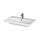 Cersanit K35-061 - Lavabo à encastrer CITY 45,5x80,5 cm céramique/blanc brillant