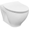 Cersanit K701-147 - Wandhängendes WC mit SAVIO-WC-Sitz, Keramik/weiß