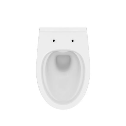 Cersanit K701-147 - WC sospeso con sedile SAVIO ceramica/bianco