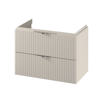 Cersanit S1015-003 - Meuble de salle de bains suspendu sous-vasque TIRSO 80x55x45 cm beige