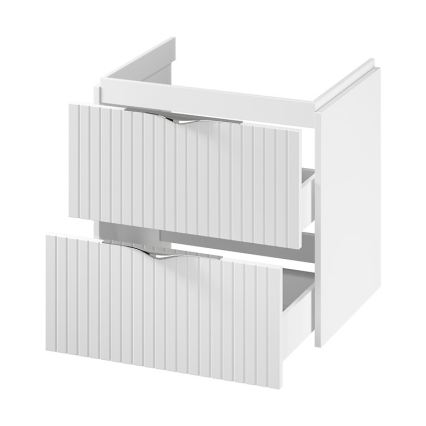 Cersanit S1015-007 - Hängender Waschtischunterschrank TIRSO 60x45 cm weiß
