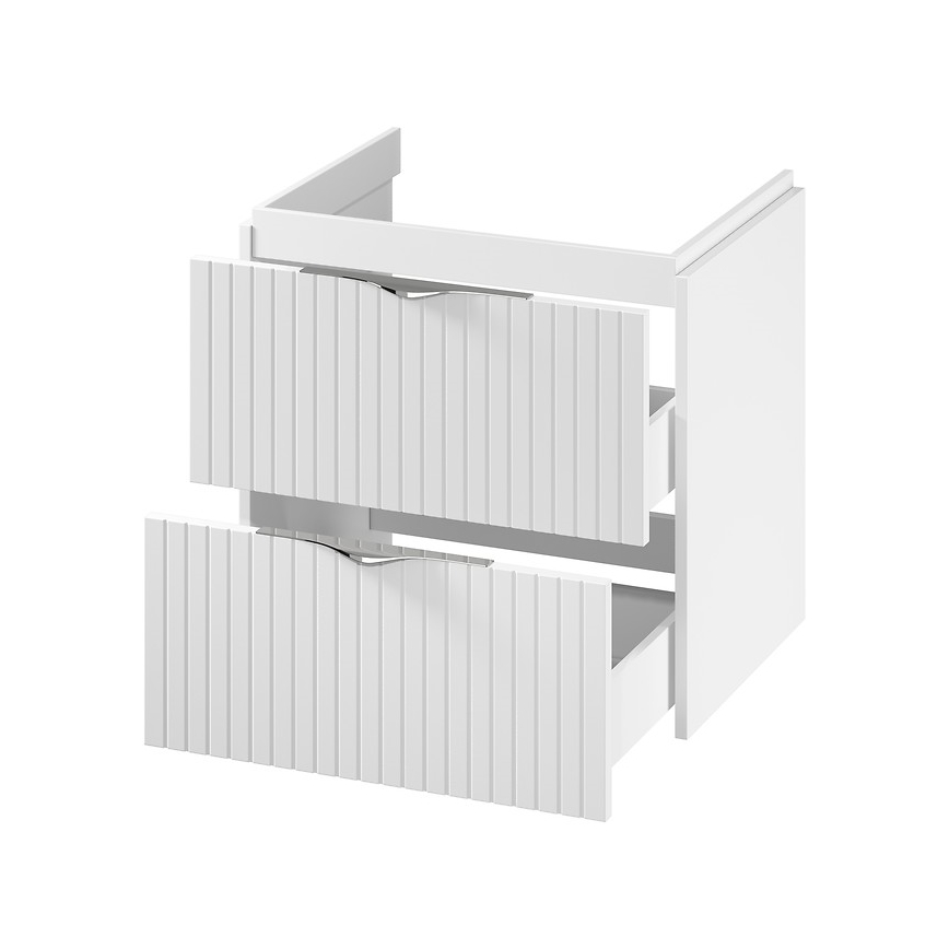 Cersanit S1015-007 - Hängender Waschtischunterschrank TIRSO 60x45 cm weiß
