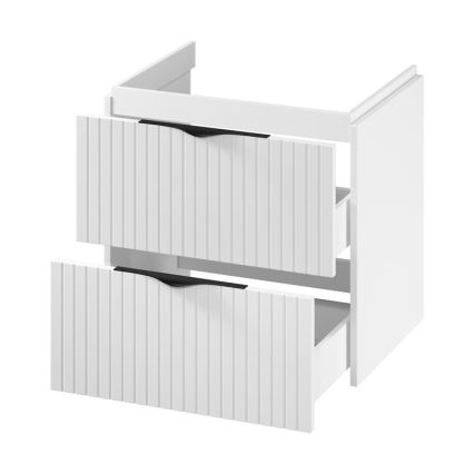 Cersanit S1015-007 - Hängender Waschtischunterschrank TIRSO 60x45 cm weiß