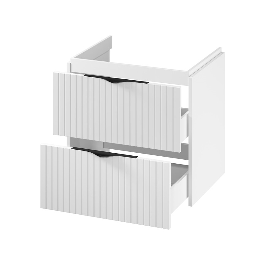 Cersanit S1015-007 - Hängender Waschtischunterschrank TIRSO 60x45 cm weiß