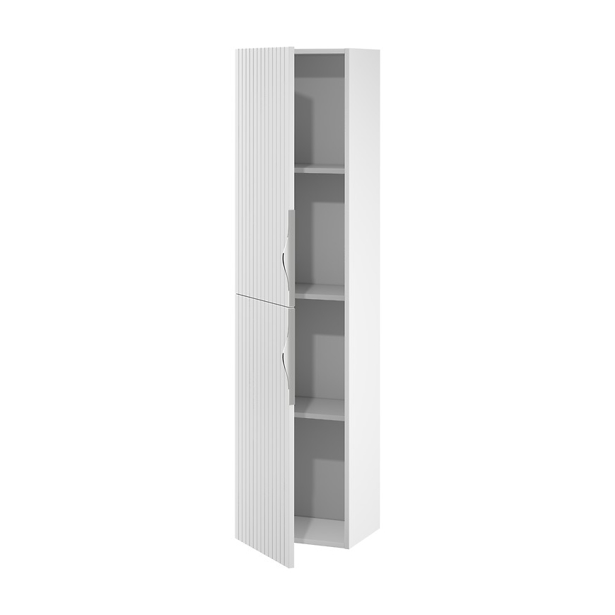Cersanit S1015-010 - Hängender Badezimmerschrank TIRSO 40x160x30 cm mattweiß
