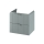 Cersanit S1015-015 - Mobile sospeso per lavabo TIRSO 60x45 cm menta