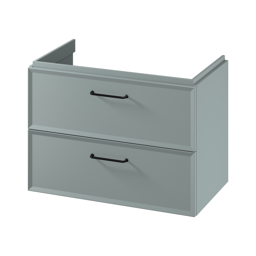 Cersanit S1017-004 - Mobile sospeso sottolavabo MILLE 80x55x45 cm menta