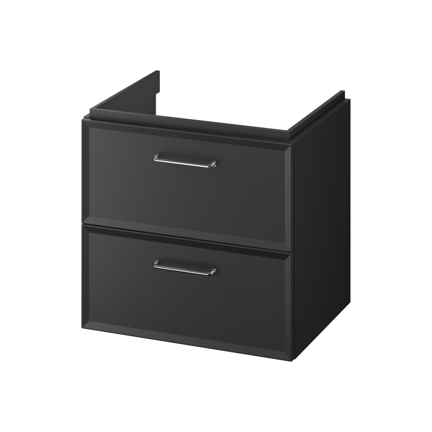 Cersanit S1021-002 - Mobile bagno sospeso per lavabo MILLE 60x45 cm nero