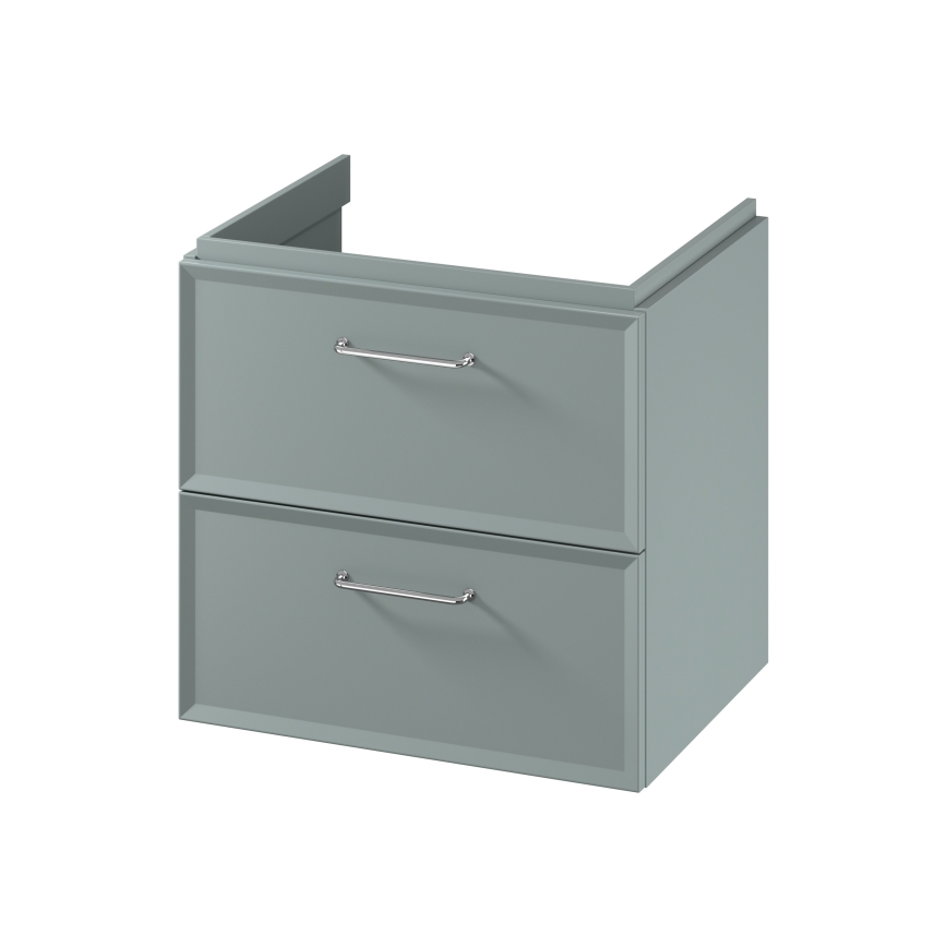 Cersanit S1021-003 - Meuble sous-vasque suspendu MILLE 60x45 cm menthe