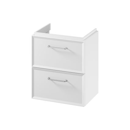 Cersanit S1021-005 - Mobile sospeso per lavabo MILLE SLIM 50x35 cm bianco