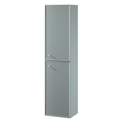 Cersanit S1021-012 - Meuble de salle de bains mural MILLE 40x160x30 cm vert menthe