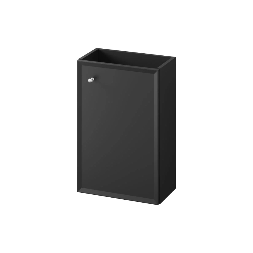 Cersanit S1022-003 - Wandhängender Waschtischunterschrank MILLE 40x22 cm schwarz