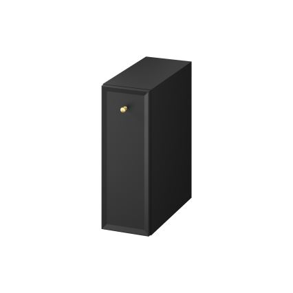 Cersanit S1022-007 - Badezimmer-Hängeschrank MILLE 20x45 cm matt schwarz