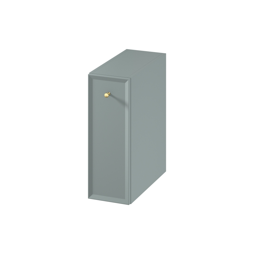 Cersanit S1022-008 - Hängeschrank MILLE für das Badezimmer 20x45 cm, mintfarben