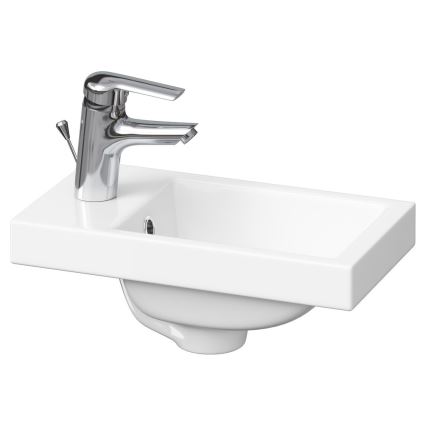 Cersanit S801-569 - Meuble-lavabo mural MILLE 40 x 22 cm noir