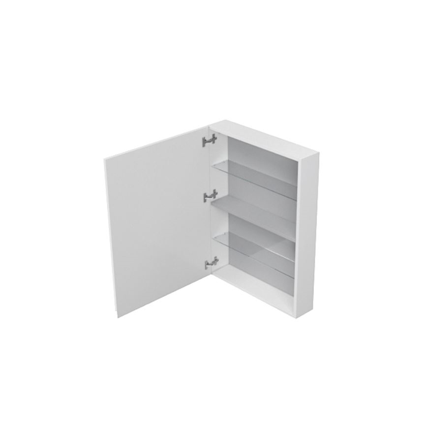 Cersanit S929-018 - Armoire de salle de bain avec miroir MODUO 80x59,5 cm