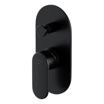 Cersanit S951-322 - Duscharmatur für Unterputzinstallation CREA schwarz