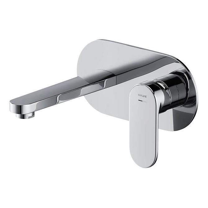 Cersanit S951-330 - Robinet de lavabo pour installation encastrée CREA chrome brillant