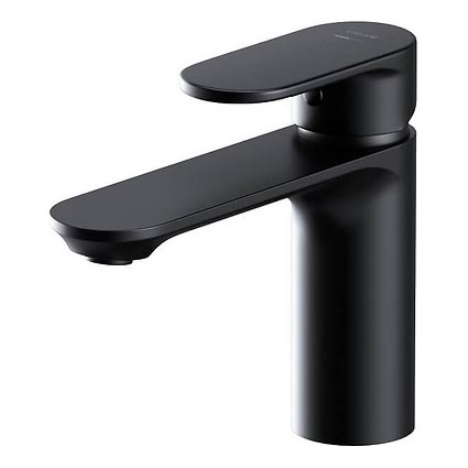 Cersanit S951-331 - Robinet de lavabo CREA 14,3 cm noir