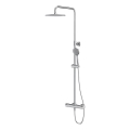 Cersanit S951-340 - Ensemble de douche avec mitigeur thermostatique CITY chrome brillant