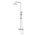 Cersanit S951-340 - Set doccia con rubinetto termostatico CITY cromo lucido