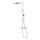 Cersanit S951-341 - Set doccia con rubinetto termostatico CITY cromo lucido