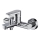 Cersanit S951-346 - Robinet de baignoire MODUO chrome brillant