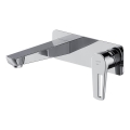 Cersanit S951-357 - Badarmatur für Unterputzinstallation MILLE glänzendes Chrom + Ablauf