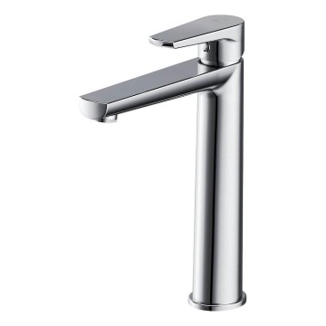Cersanit S951-363 - Robinet de lavabo MODUO 27,2 cm chrome brillant