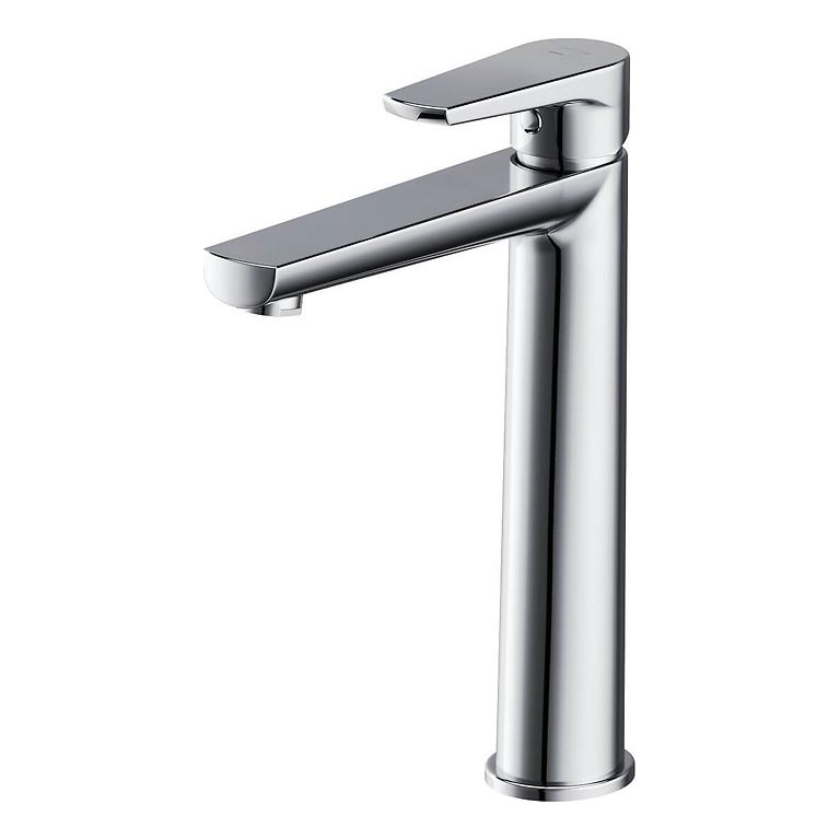 Cersanit S951-363 - Robinet de lavabo MODUO 27,2 cm chrome brillant