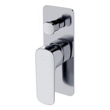Cersanit S951-374 - Duscharmatur für Unterputzinstallation LARGA glänzendes Chrom