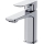 Cersanit S951-388 - Robinet de lavabo LARGA 16,3 cm chrome brillant