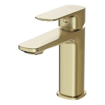 Cersanit S951-389 - Robinet de lavabo LARGA 16,3 cm doré