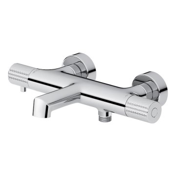 Cersanit S951-563 - Thermostatische Badewannenarmatur ZEN glänzendes Chrom