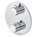 Cersanit S951-564 - Thermostatische Duscharmatur für Unterputzmontage ZEN glänzendes Chrom