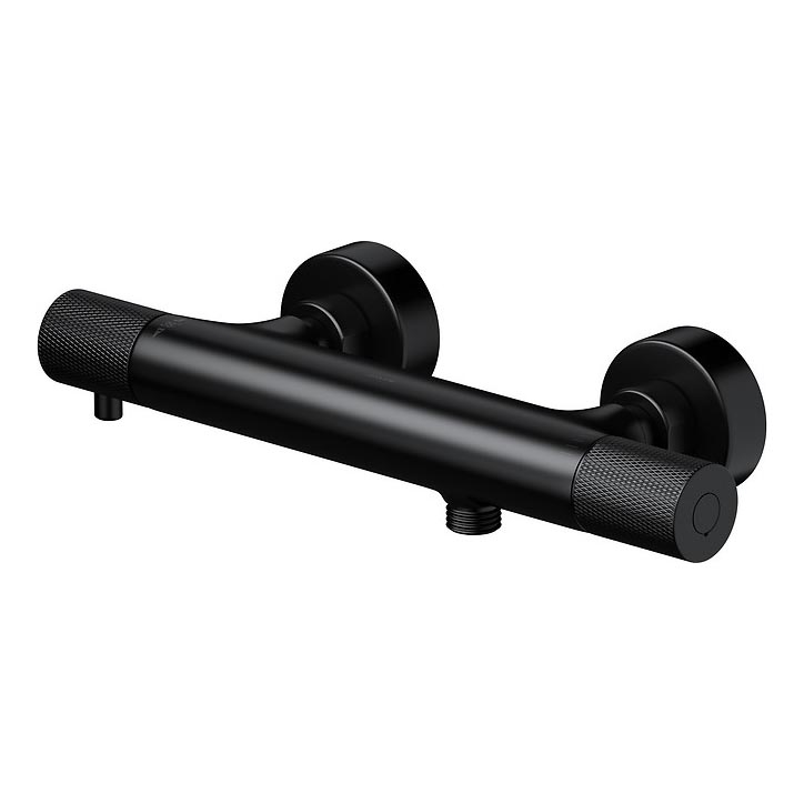 Cersanit S951-582 - Rubinetto termostatico per doccia ZEN nero