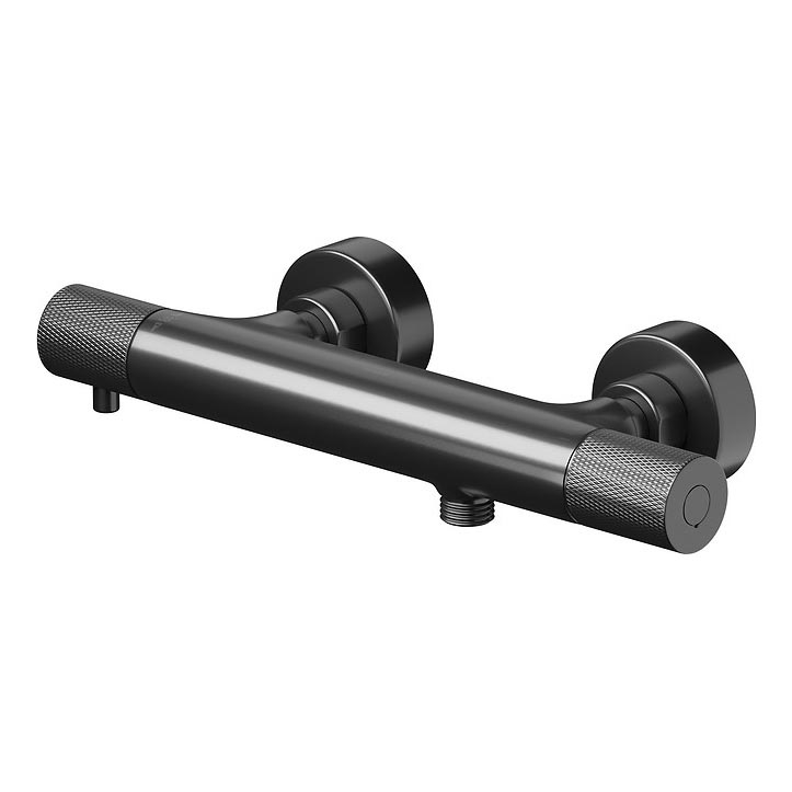 Cersanit S951-583 - Rubinetto termostatico per doccia ZEN nero