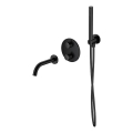 Cersanit S952-041 - Badewannenarmatur mit thermostatischer Unterputz-Armatur ZEN schwarz