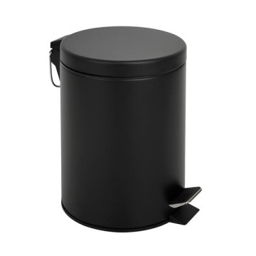 Cestino dei rifiuti 5 l nero