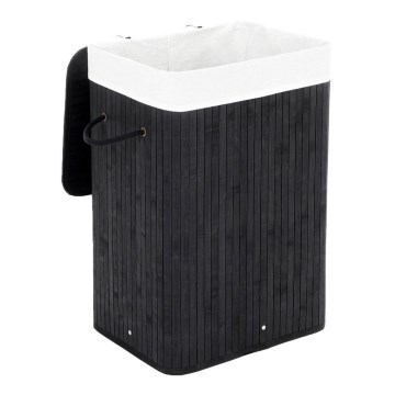 Cestino porta biancheria GUS nero