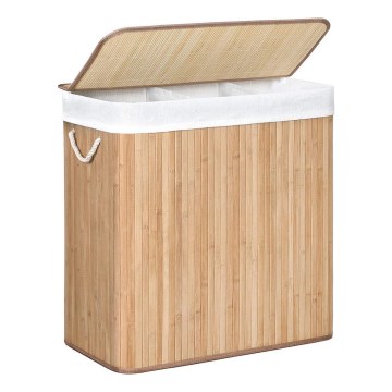 Cesto porta biancheria GUS marrone