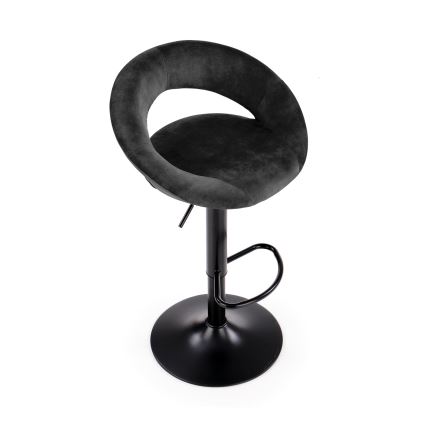 Chaise de bar MANE noire