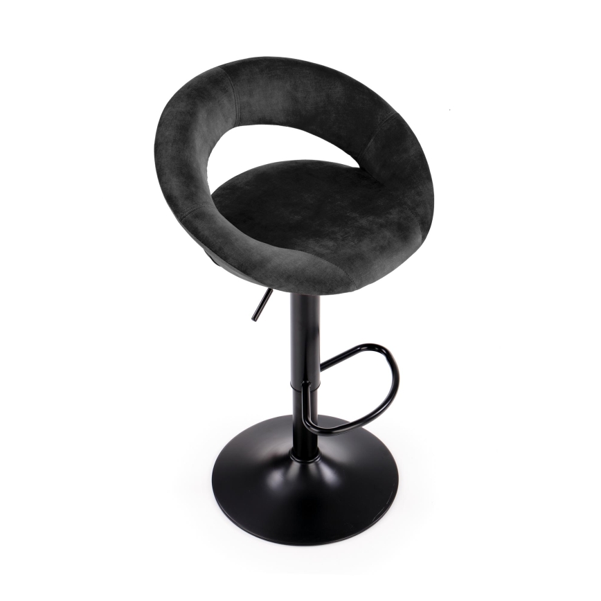 Chaise de bar MANE noire