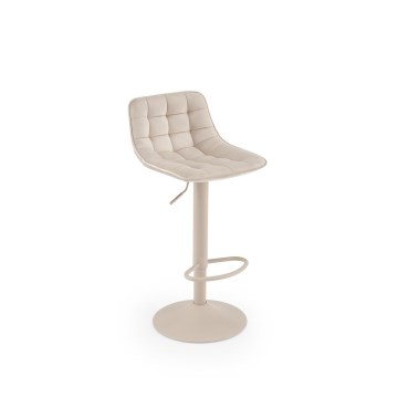 Chaise de bar TRE, 1 pièce, crème