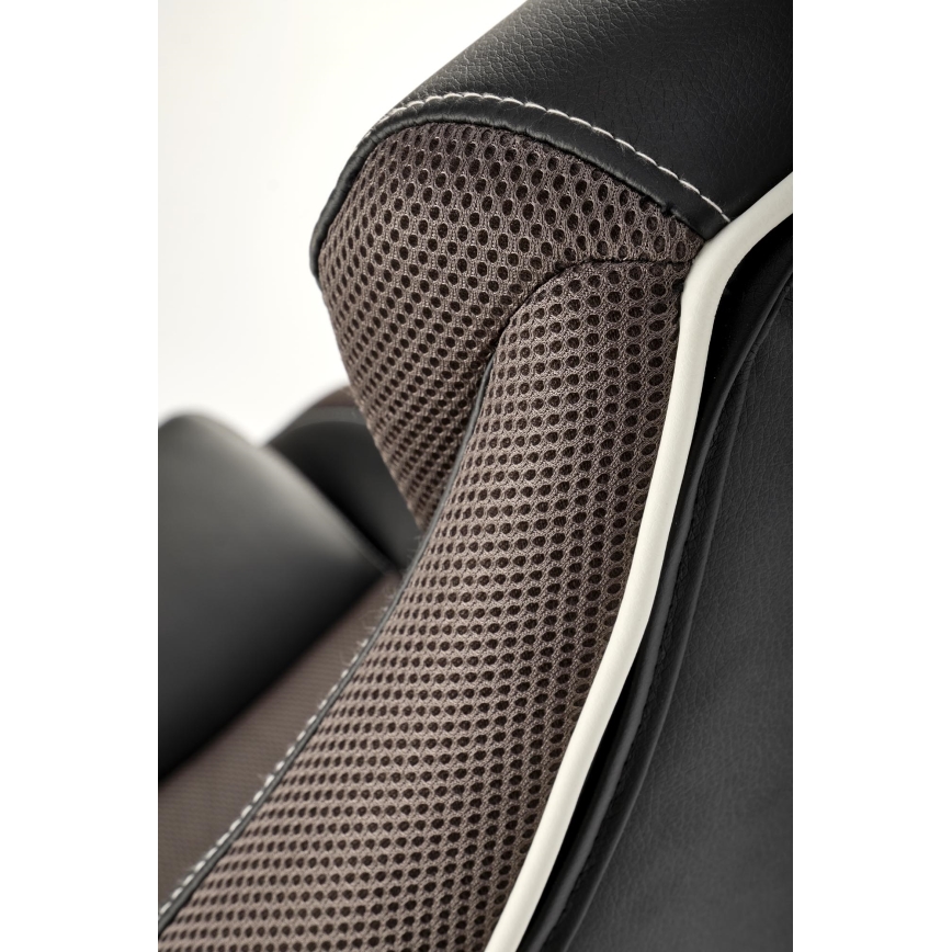 Chaise de bureau HAME noire/grise